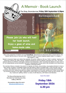 Book Launch at Bromesberrow shop @ Bromesberrow Shop